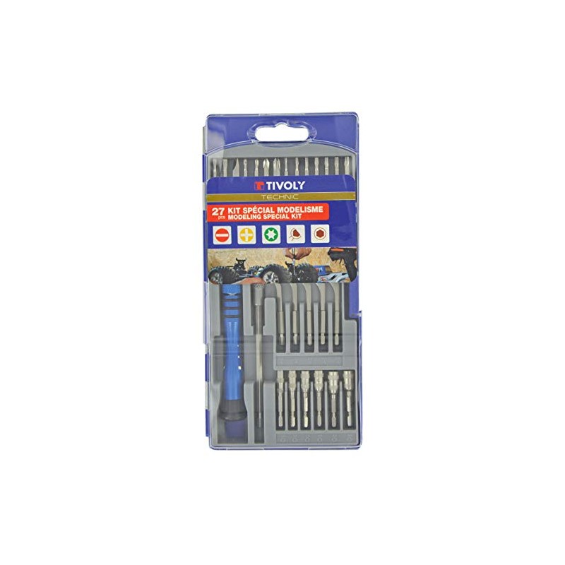 Timoly 11501570025 Set of 27 Screws Precision Hexa 4 mm