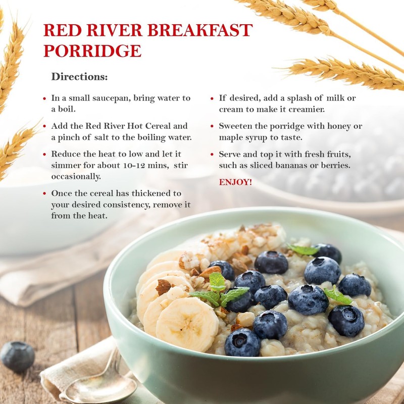 Red River Cereal - Cracked Wheat Hot Cereal (2lbs /