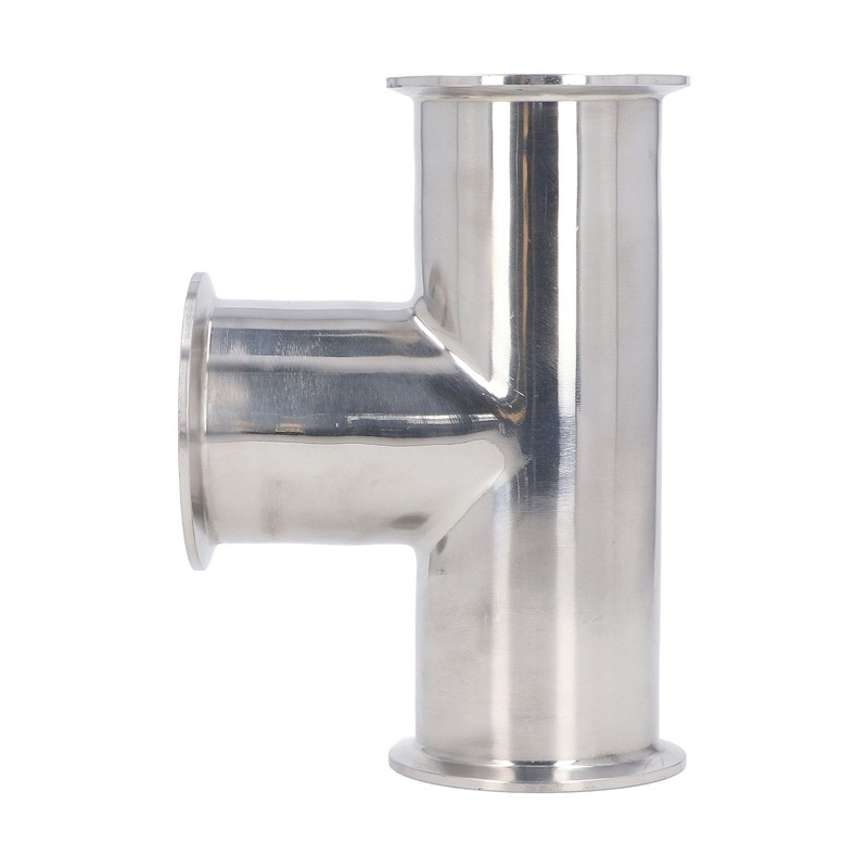 Triple Clamp Tee 3 Way 304 Stainless Steel Hose Pipe
