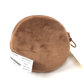 Gund Line Friends Brown Bear 5” Coin Purse New