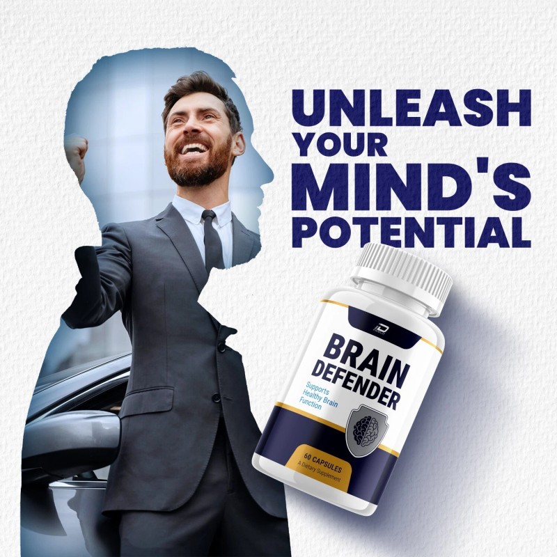 Brain Defender (3 Pack) Brain Defender Supplement Capsules – BrainDefender