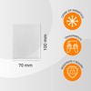 Clear Hermetically Sealed Plastic Bags Ideal for Freezing Food, Document