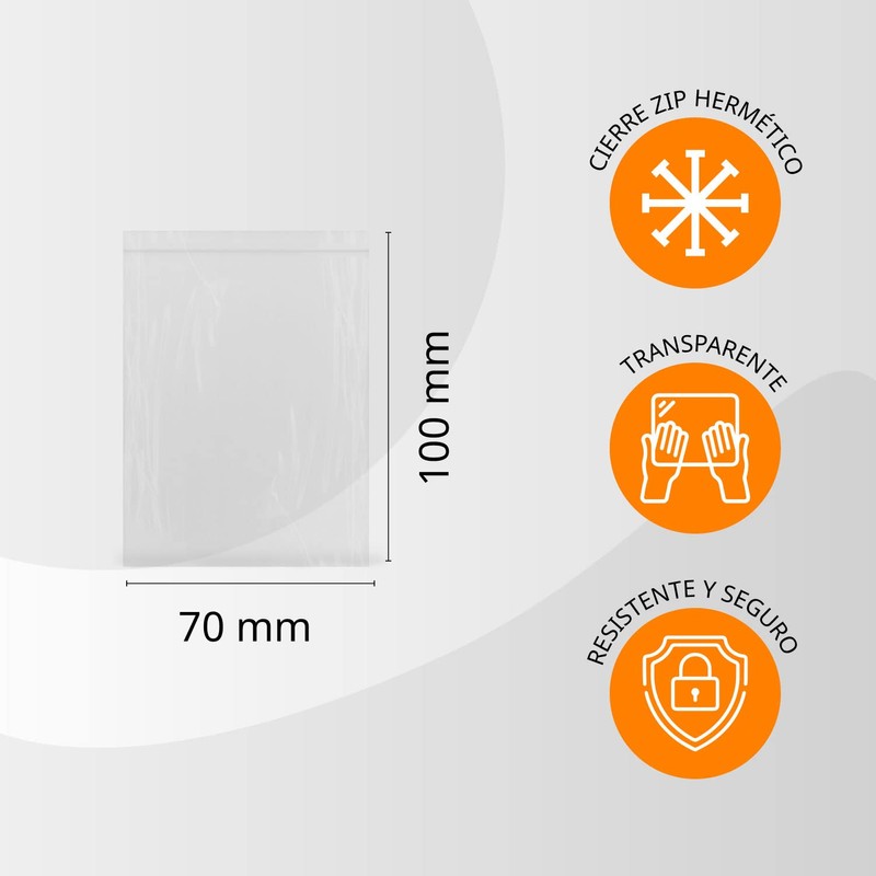 Clear Hermetically Sealed Plastic Bags Ideal for Freezing Food, Document