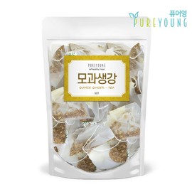 Pure Young Quince Ginger Triangle Tea Bags 50EA / 퓨어영 모과생강 삼각티백 50EA
