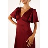 Petal & Pup Women's Casper Maxi Dress, Wine