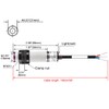 Heschen M18 Column Infrared Proximity Switch, Diffuse Reflection Type, E3F-DS10C4,