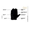 AK Embossed Champion Grip Horse Riding Gloves along the Touch