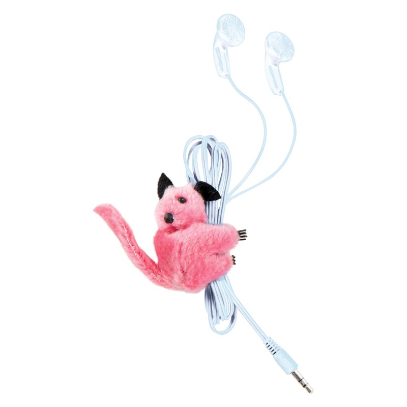 Raymond Geddes Clip-On Critter Plush Animal Pencil Toppers (Pack of