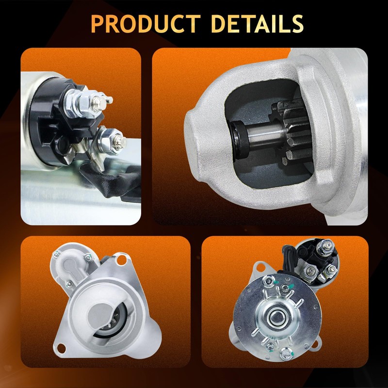 6490N Starter Compatible with 2002-2005 Chevy Trailblazer L6 4.2, 02-05