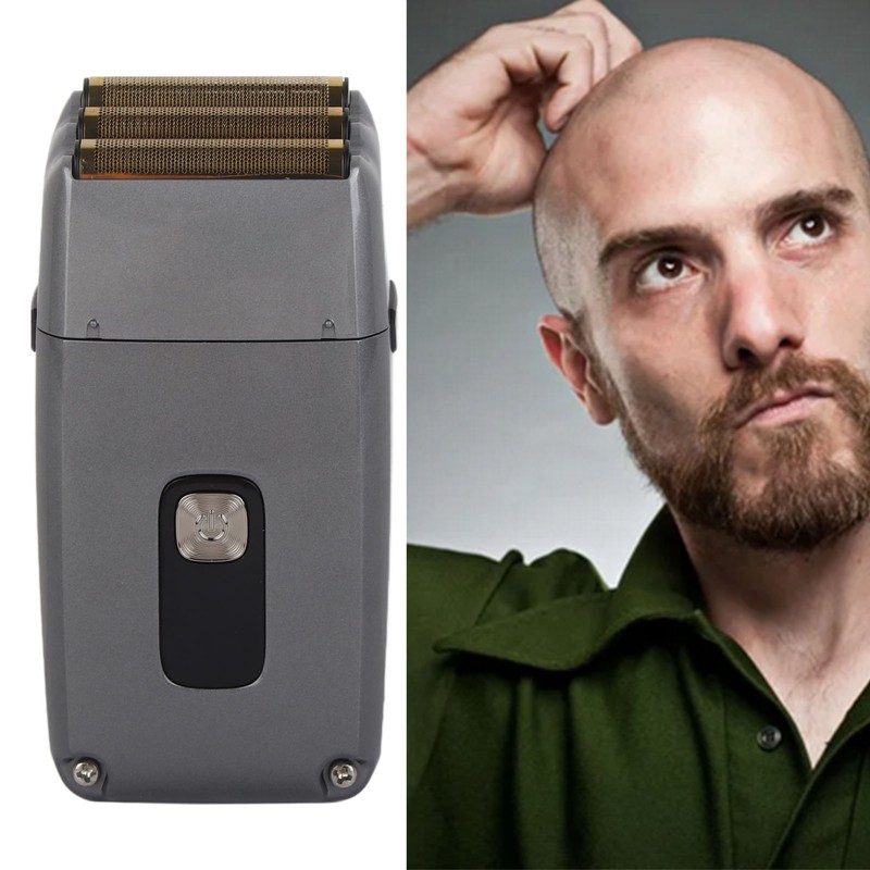 Electric Hair Clipper Rechargeable 3 Foil Head Powerful LED Display