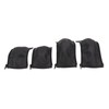 4pcs Stroller Handlebar Cover Waterproof Sweat Absorbing Strong Grip PU