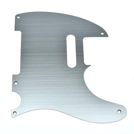 Dopro Metal Aluminum Anodized Vintage 5 Hole Tele Pickguard for American/Mexican FD Telecaster Silver
