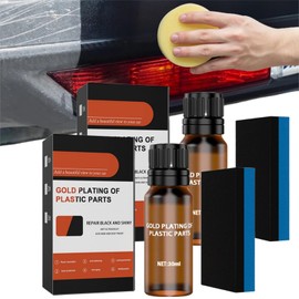 ZLXFT Plastic Restoration for Cars, Pack of 2 Car Plastic Refresher, Plastic Care Car, Repair Agent for Car Plastics, Plastic Restoration Agent for Car