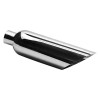 JONES EXHAUST EXHAUST TIP CHROME ANGLE CUT NON-ROLLED UPGRADE YOUR