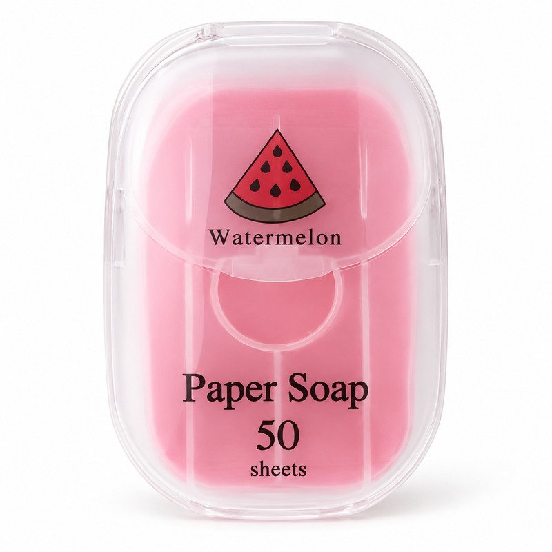 Portable Paper Soap Sheets for Hand Washing – Compact Disposable