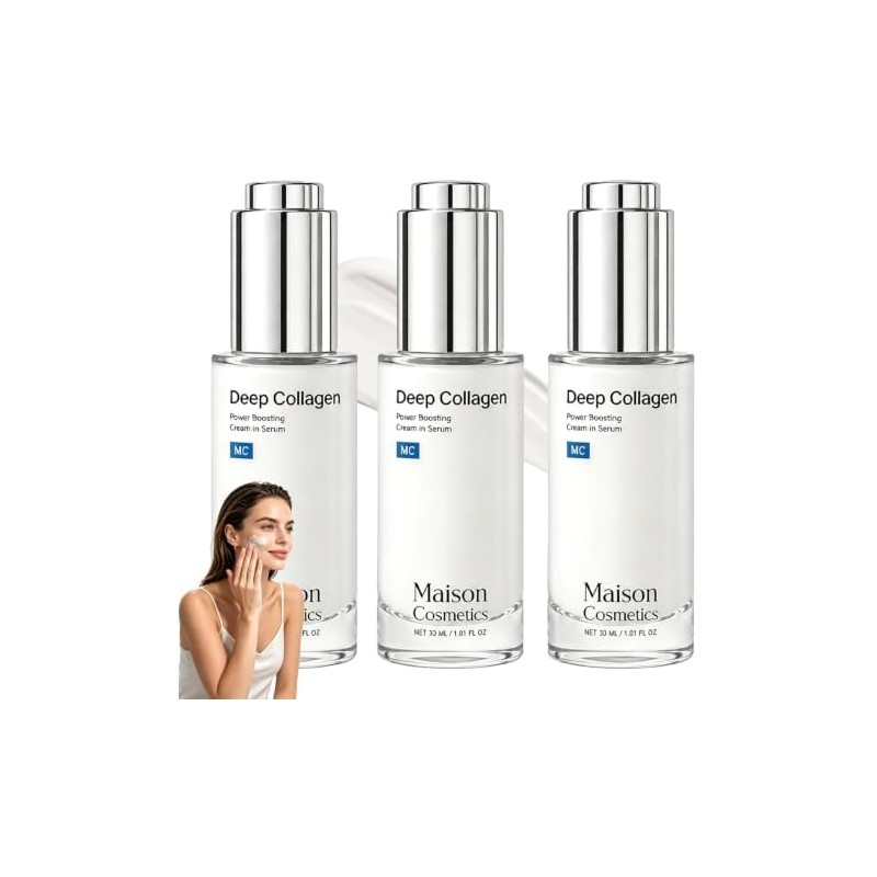 Maison Cosmetics Deep Collagen, 30ml/1.01fl.oz (3PCS)