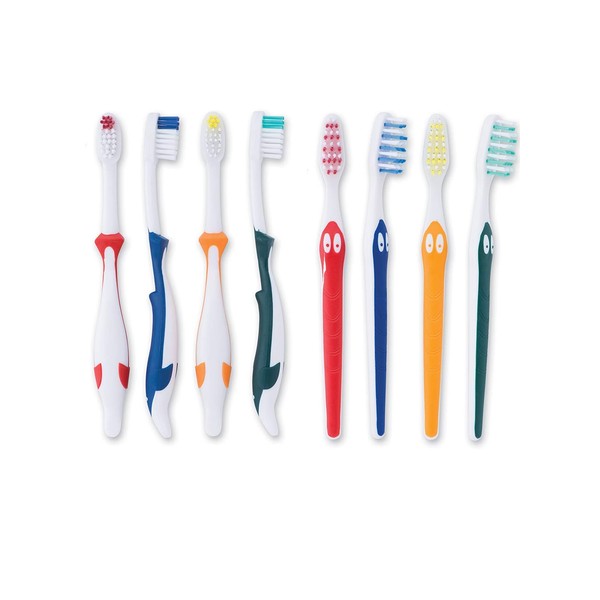 SmileMakers Youth Toothbrush Variety Bundle - 96 per Pack