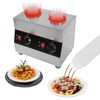 Commercial Hot Fudge Warmer Dispenser 320W 2 Pot Electric Cheese