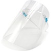 Full Face Protective Shield Visor, Face Shield with Glasses Transparent
