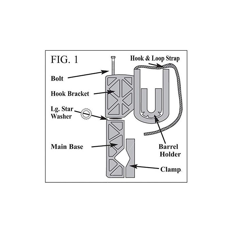 Rugged Gear Gun Racks 10100
