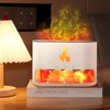Himalayan Salt Essential Oil Diffuser with Flame Effect 150ML Aromatherapy