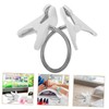 SAFIGLE Nail Art Hand Clips Double-headed Manicure Hand Holder Sturdy