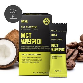 Dayn 데이앤 MCT오일 방탄커피 14포 2박스(총28포) Day&N MCT Oil Bulletproof Coffee 14 Packs 2 Boxes (Total 28 Packs)