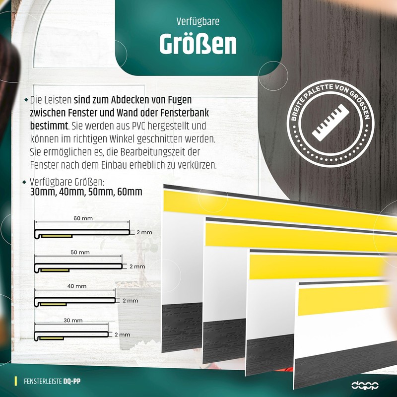 DQ-PP Window Strip | 5 m Length | 50 mm