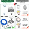 catapamey Dog Tie Out Cable and Stake,with 20FT Heavy Duty