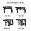Truper BRO-1/2S Broquero con llave 1/2" con adaptador SDS Plus