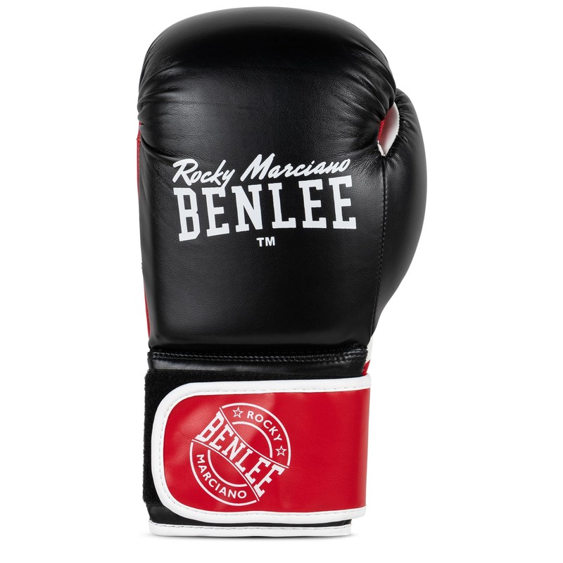 BENLEE Rocky Marciano Carlos Boxhandschuhe, Black/Red/White, 6 oz