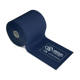 Fitness Mad Latex-Free Exercise Resistance Band Roll | 15m Long Band for Physiotherapy, Stretching & Strength Training | Gym or Home Use | 3 Resistance Options | 15m x 10cm