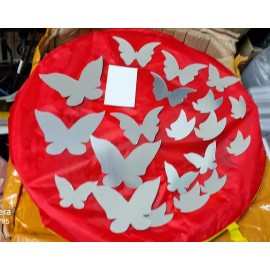 KH Set De Espejos Mariposas Decoración Hogar Pegatinas De Pared