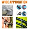 52pcs P Clips Hose Clamp Cable Clamps Assortment Kit,6 Sizes