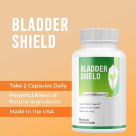 Bladder Shield Advanced Prostate Complex Supplement Bladder Support ( 5 Pack )