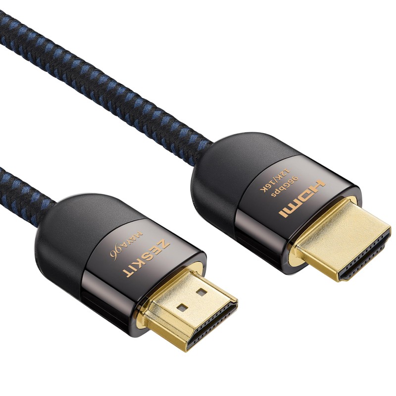 Zeskit Maya HDMI 2.2 Cable 96Gbps 12K 16K (6.5 Feet