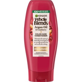 Garnier Whole Blends Color Care Conditioner, Argan Oil & Cranberry extracts, 12.5 Fluid Ounce