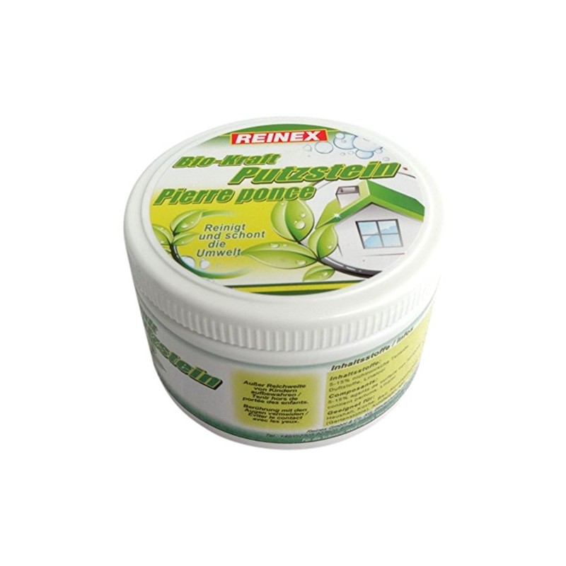 400 g Bio Putzstein Universalreiniger mit Schwamm