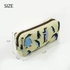 LParkin Penguins Canvas Pencil Case Pen Bag Pouch Stationary Case