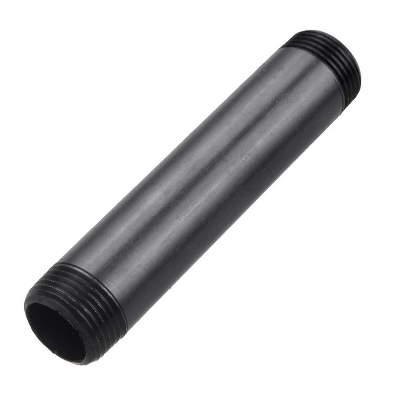Niubid 10 Pack 1 Inches x 6 Inches Black Malleable