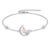 JBAERD Tulip Bracelet Sterling Silver Tulip Bracelet Tulip Flower Jewelry