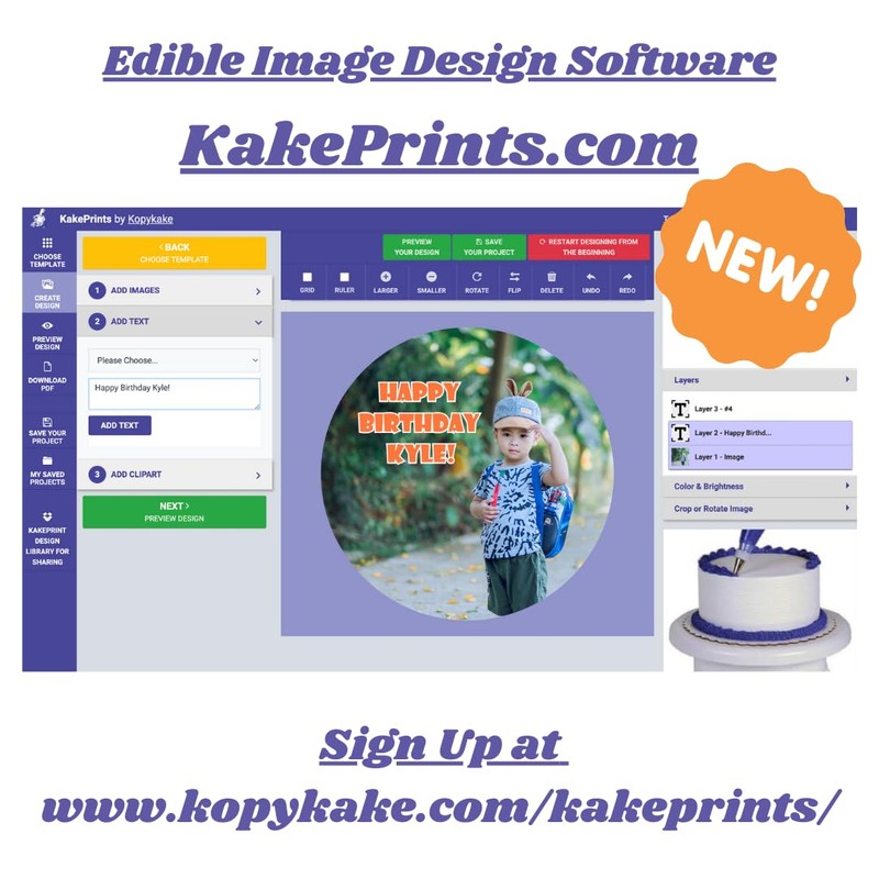 Kopykake Frosting Sheets Premium (Icing Sheets) – 24 Sheets (1