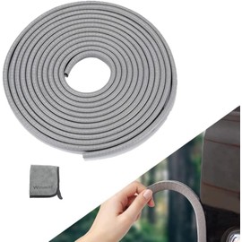 Winunite 32.8ft(10m) Car Door Edge Guards Light Gray– Fits Most Vehicles, No Glue, U-Shaped, Built-in Metal Clips, Scratch and Chip Resistant – Reduces Dings in Parking Lots