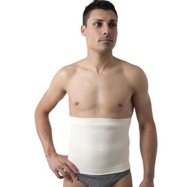 Beman - Elastische Lendenwirbelstütze aus Merinowolle, Thermogürtel, Kompressionsbank, Unisex, für Damen und Herren, warm und wärmend, Höhe 27 cm, ideal für Rückenschmerzen Art.559 (XL)
