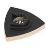 5PCS Wool Polishing Pad with Alloy Steel Base Triangular Felt
