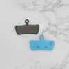 VGOL 2 Pairs Bicycle Disc Ceramic Brake Pads Compatible with