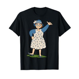 Cheerful Cartoon Character Waving For Children T-Shirt