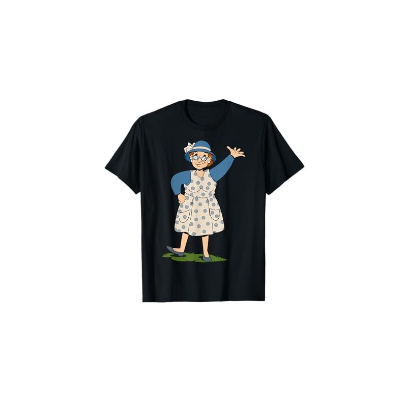 Cheerful Cartoon Character Waving For Children T-Shirt