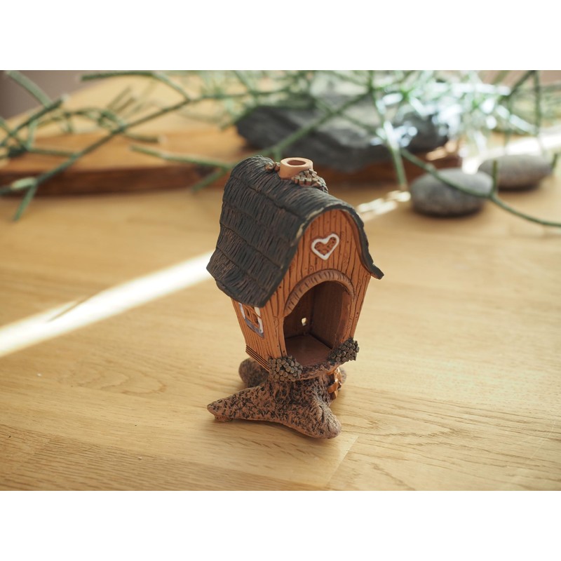 Midene Fantasy Collection Miniature House Ceramic Incense Sticks Handmade