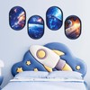 SNAIL GARDEN Glow in the Dark Space Capsule Sticker